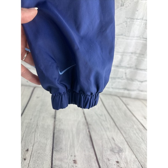 Vintage 90's Nike Navy‎ Windbreaker Jacket Size Large - Picture 5 of 12